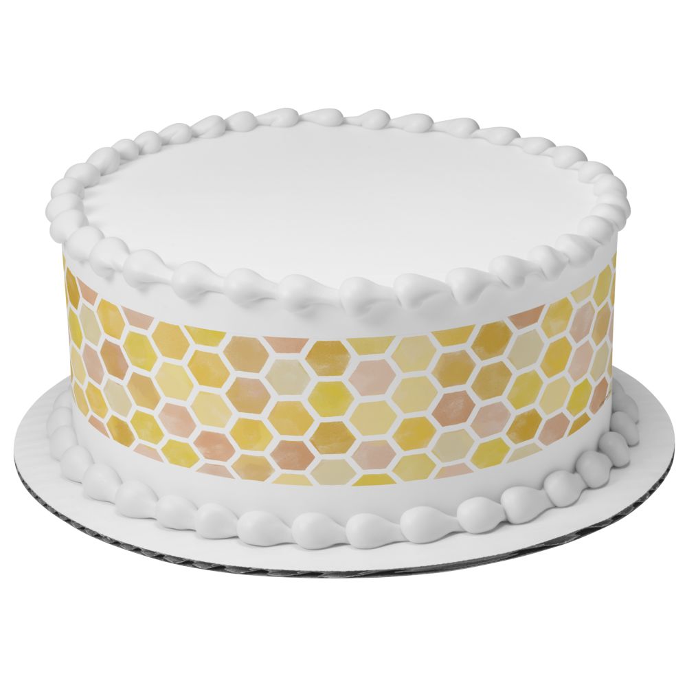 Image Cake Honeycomb Blush