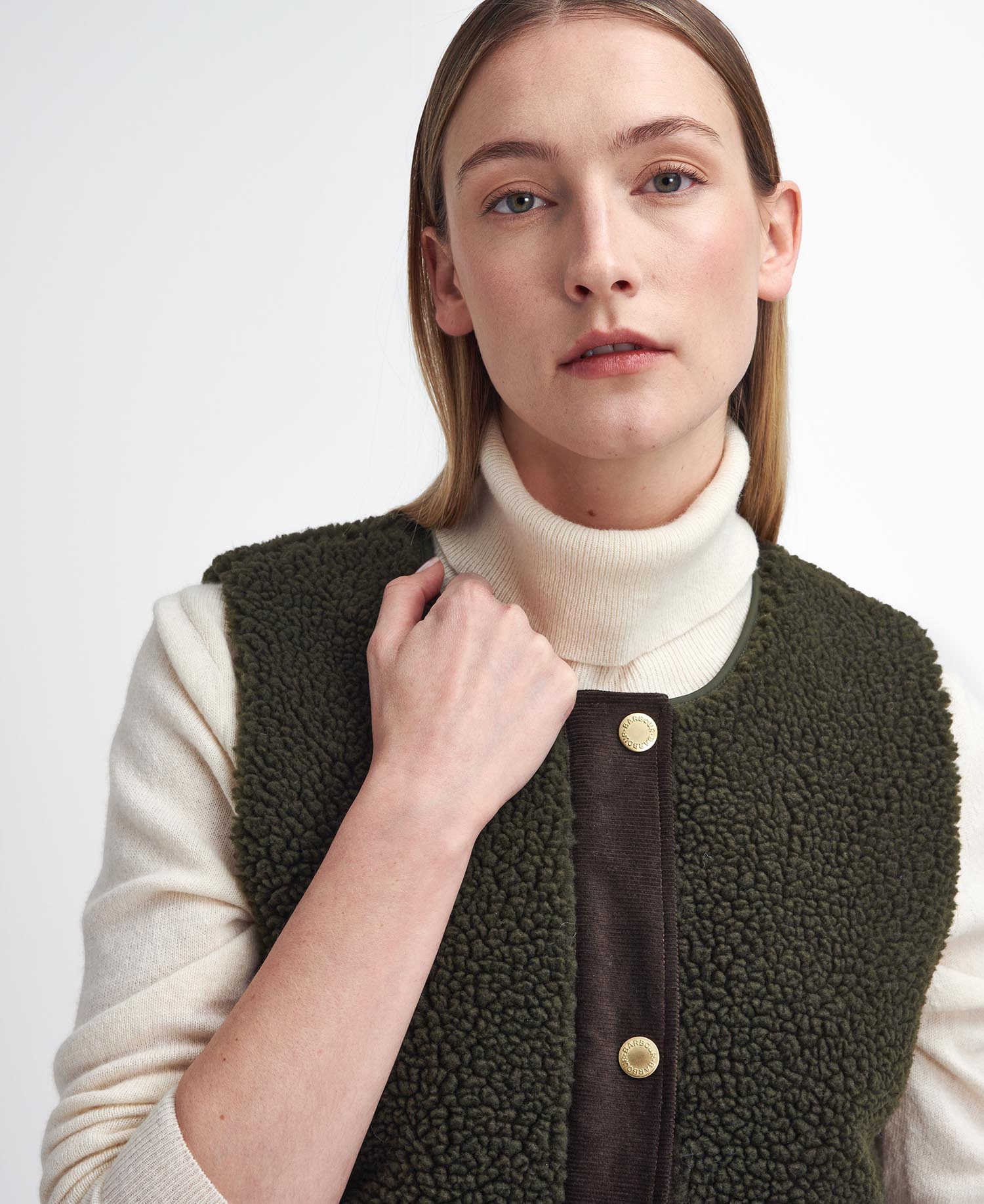 Gilet Dulsie in pile Teddy image number 3