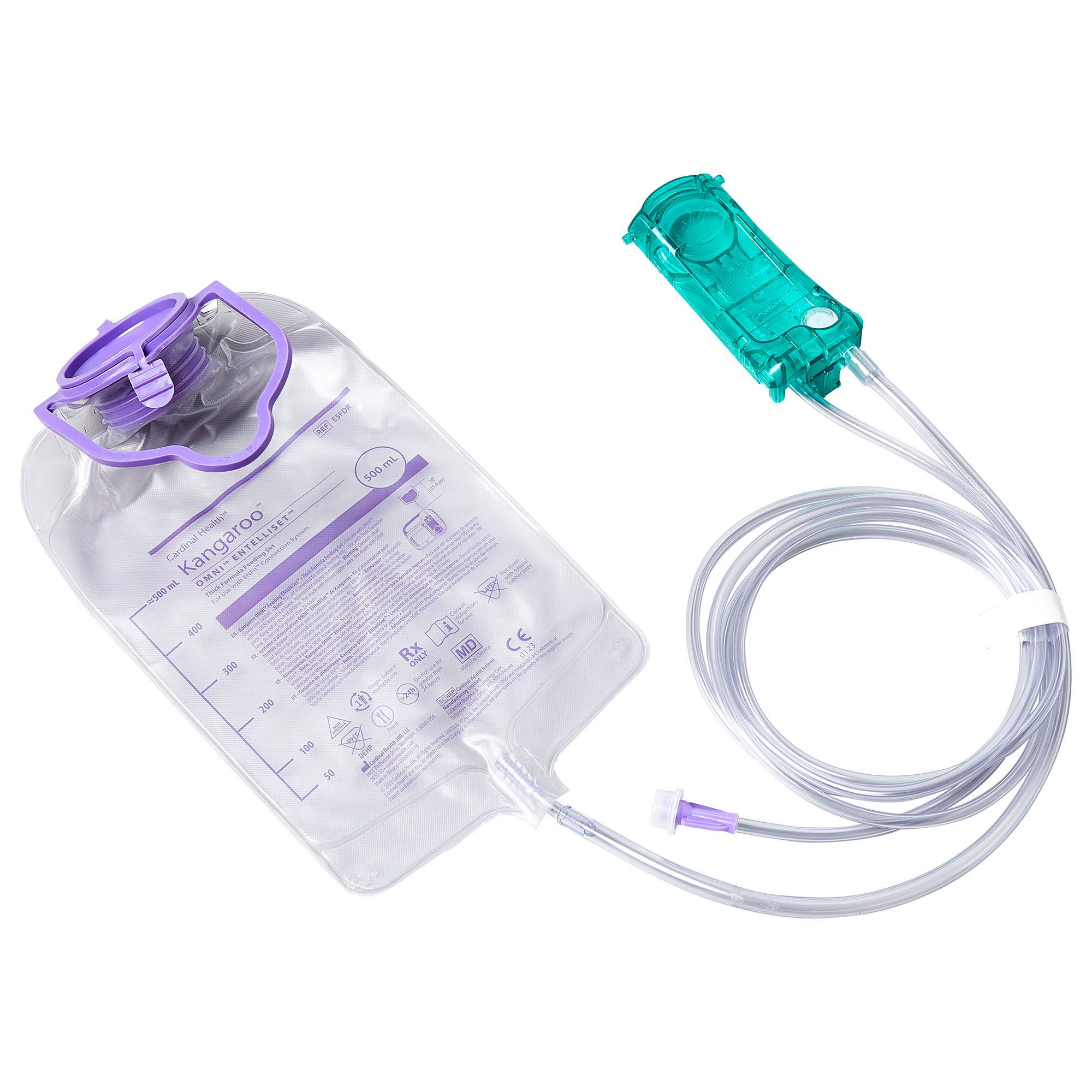 Cardinal PUMP SET, KANGAROO OMNI ENTELLISET THCK FORMULA 500ML (30/CS