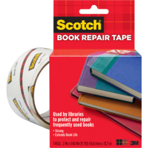 Book Tape, 2 in x 15 yd Roll