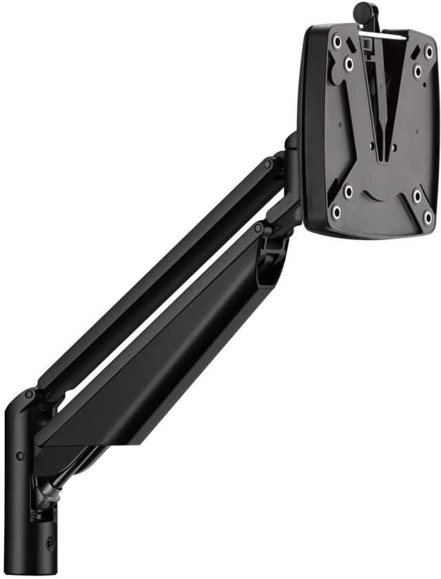 Novus CLU Arms are designed to enhance comfort by elevating a monitor to its ideal viewing position.