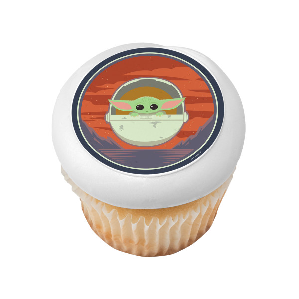 STAR WARS™ The Mandalorian The Child in the Pram PhotoCake® Edible Image®