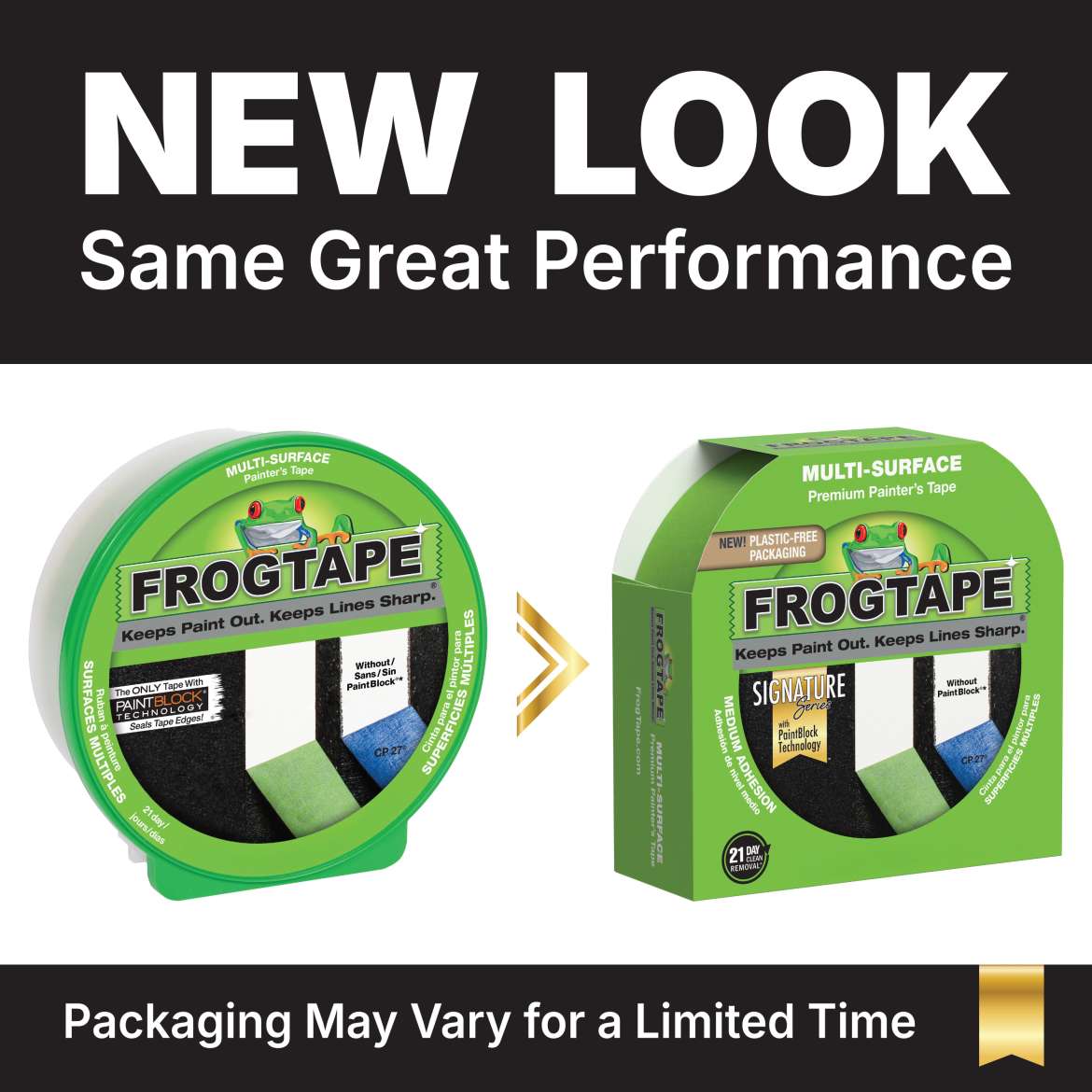 FrogTape<sup>®</sup> Multi-Surface Painter's Tape Application Image 2