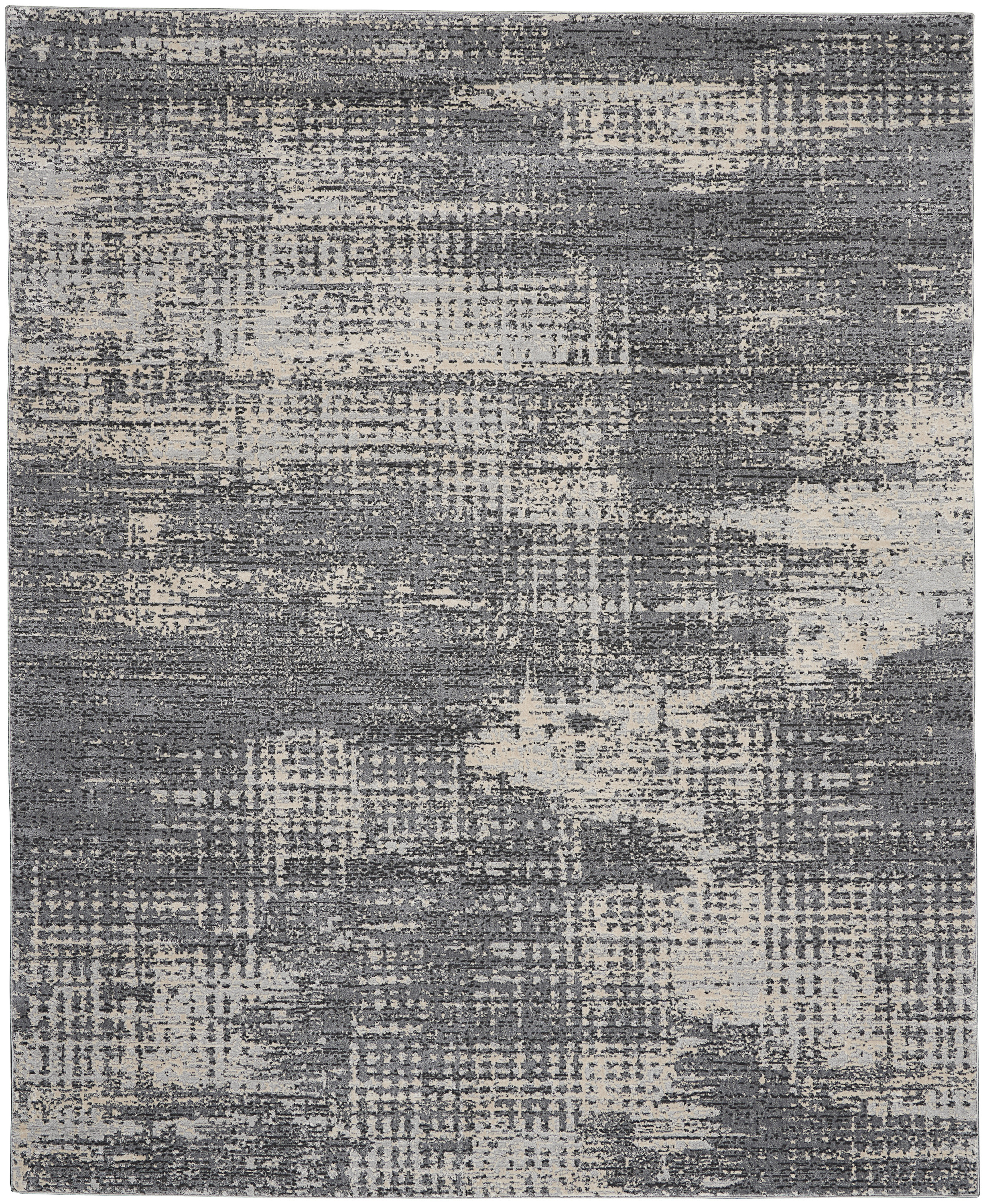 Calvin Klein CK950 Rush 9' x 12' Grey Beige Modern Indoor Rug