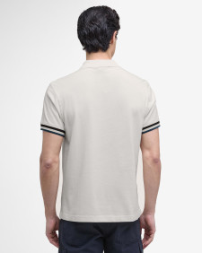 Buxton Short-Sleeved Polo Shirt Whisper White