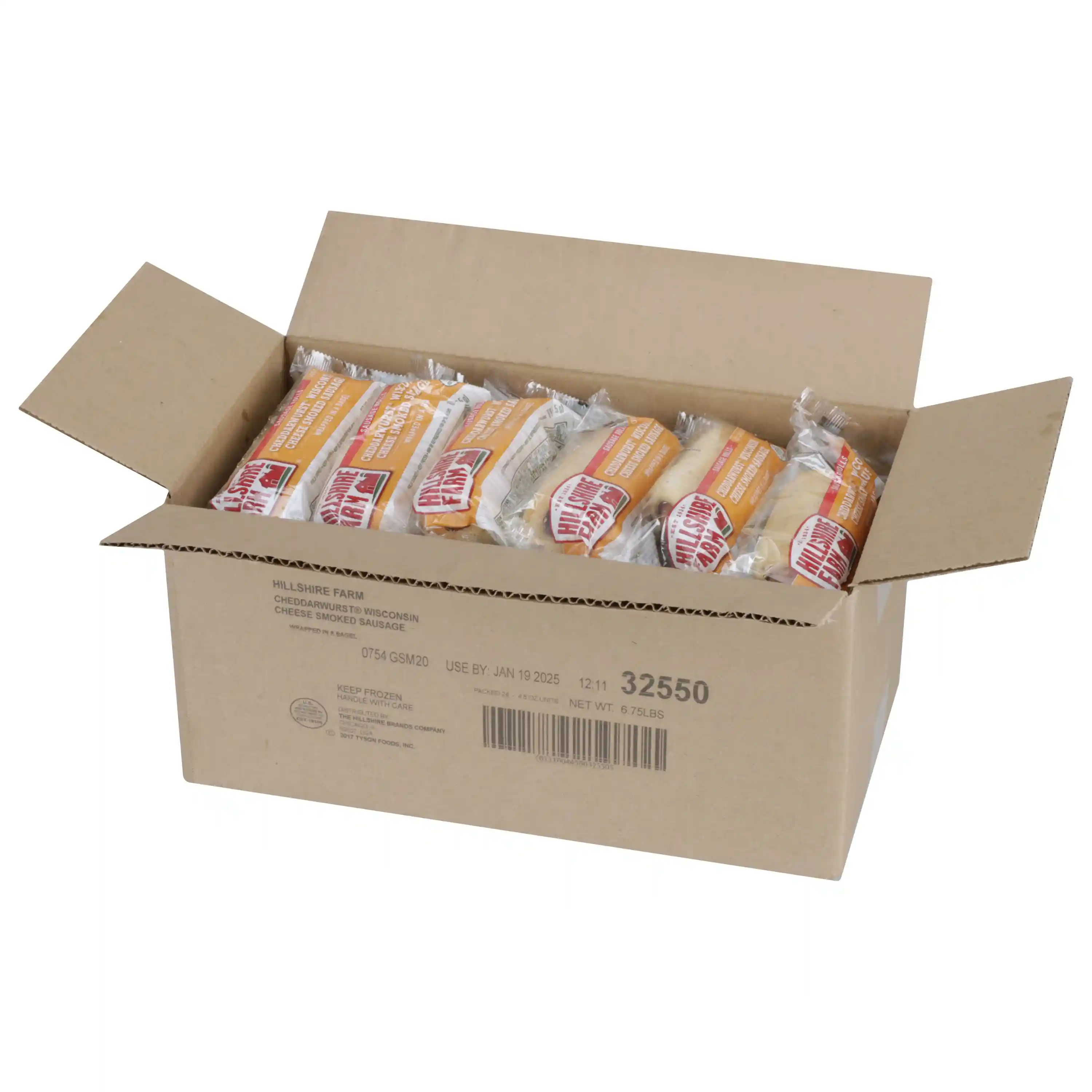 Hillshire Farm® Cheddarwurst® Smoked Sausage Wrapped in a Bagel_image_4
