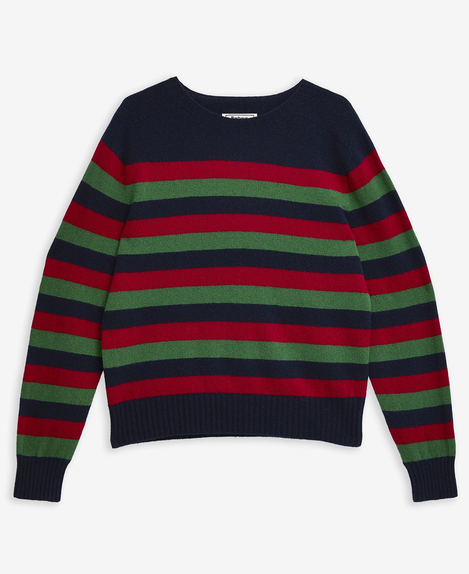 Maglione girocollo a righe Illy Barbour The Edit by Alexa image number 5