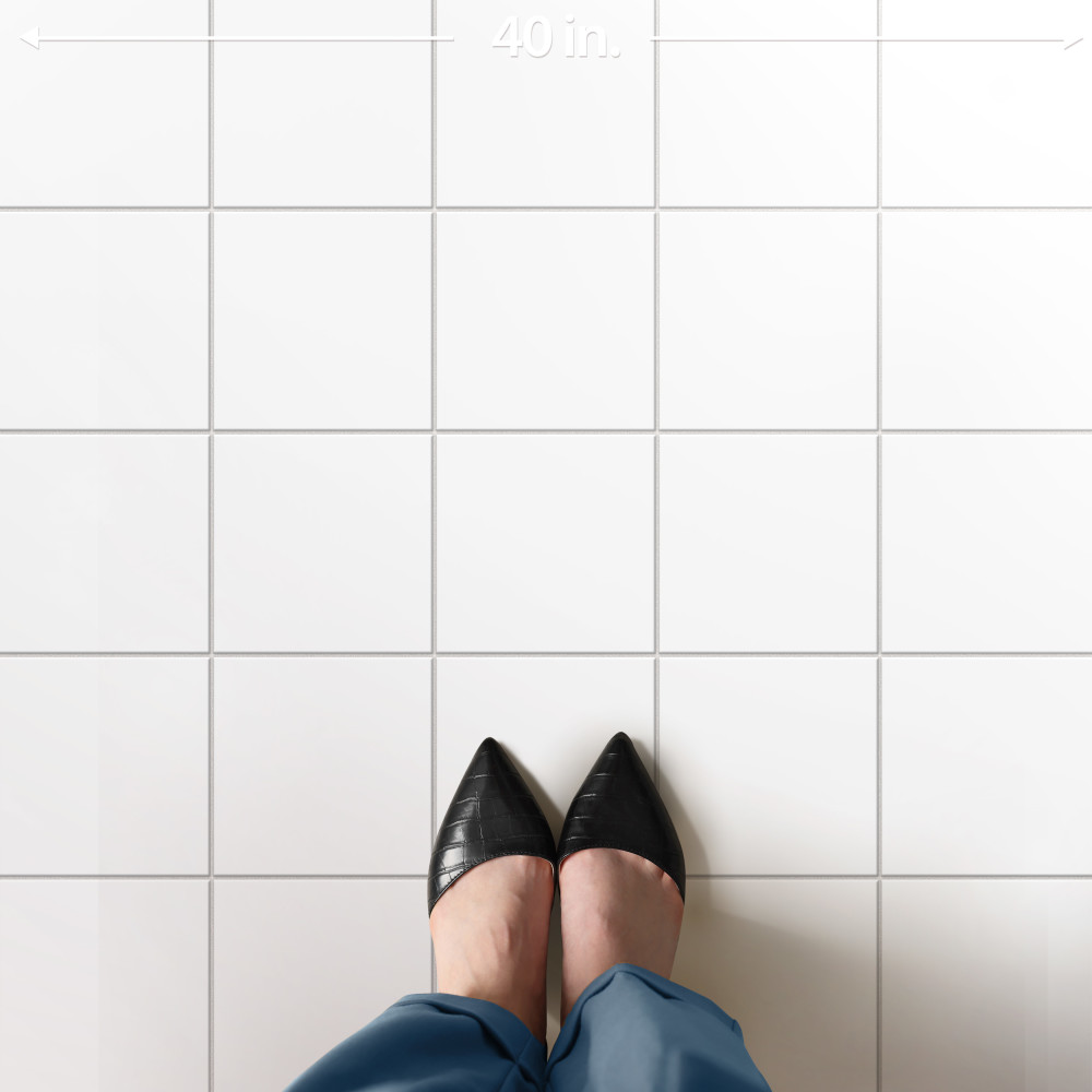 Monocolor Alaska 7-7/8 in. x 7-7/8 in. Ceramic Floor and Wall Tile