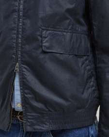 Newbury Waxed Jacket Royal Navy/Heritage Check