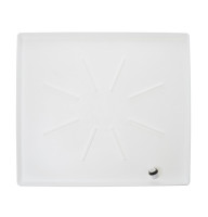UNIVERSAL WASHING MACHINE FLOOR TRAY - White &mdash; Model #: PM7X2