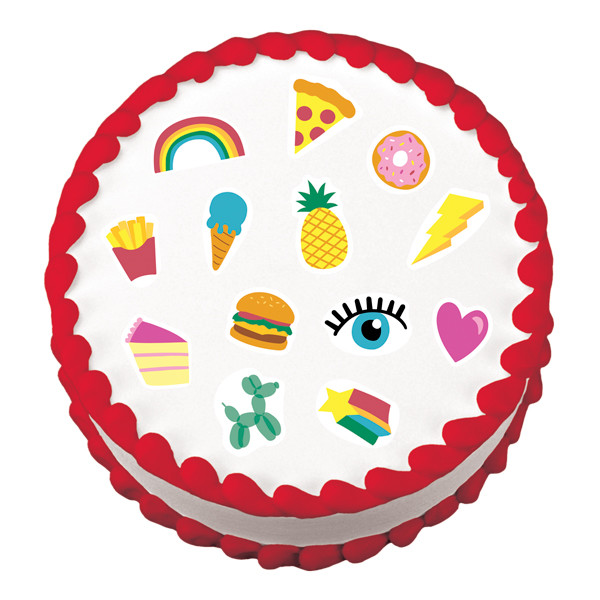 Lucks Rainbow Party Edible Image | DecoPac
