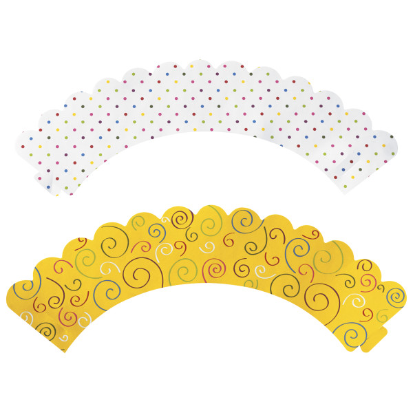 Yellow & White Reversible Treat Wraps®