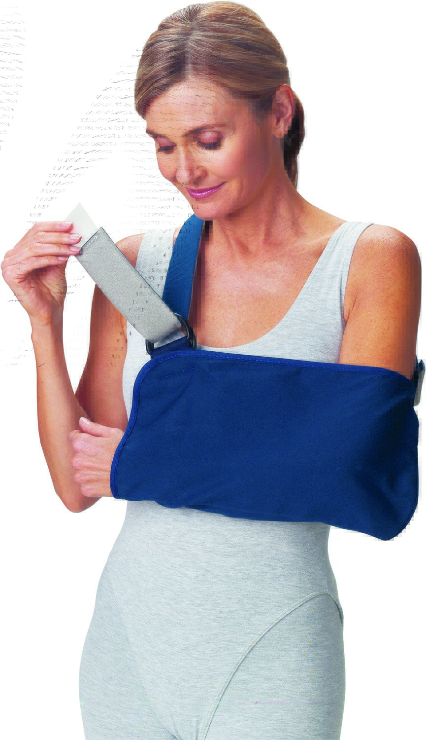 ProCare Unisex Navy Blue Cotton / Polyester Arm Sling, Large MK 380605