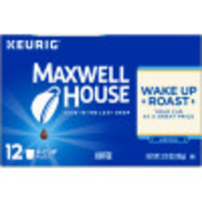 Maxwell House Wakeup Roast Coffee K-Cup Pods 12 count Box