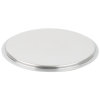 12 ¾-inch Wear-Ever® domed aluminum cover with satin finish and dipped handle