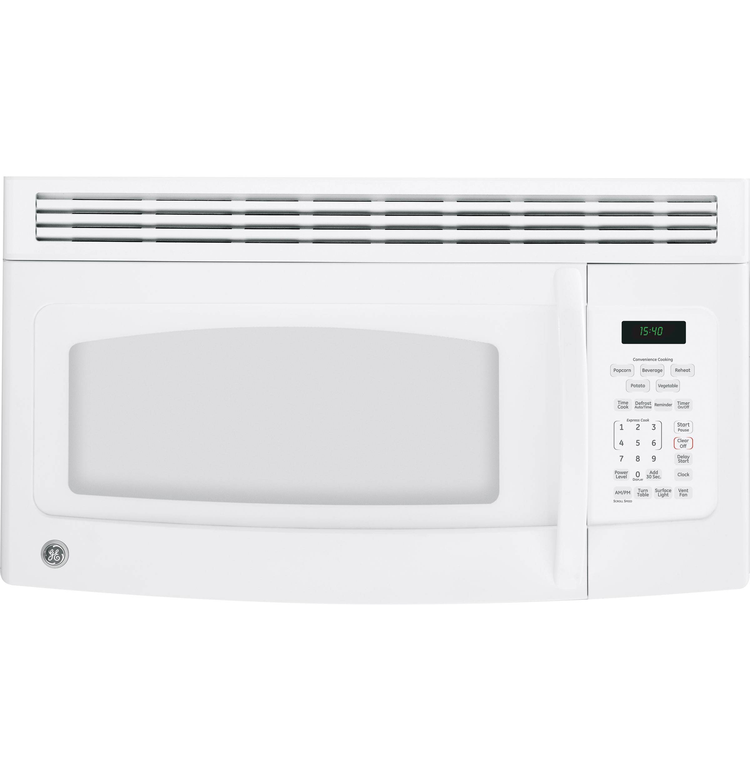 GE Spacemaker® 1.5 Cu. Ft. Capacity, Over-the-Range Microwave Oven