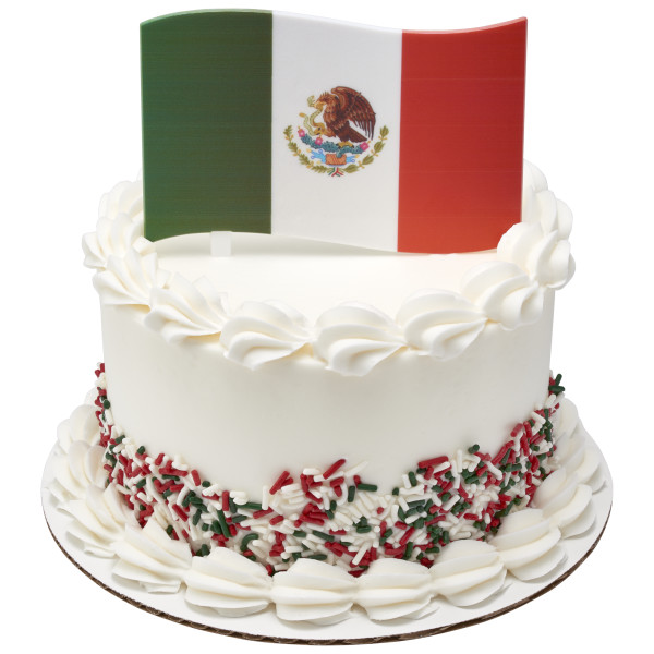 Mexican Flag Vertical Layon