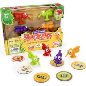Sight Word Suckers Game, Multi-Colored, 115 Pieces