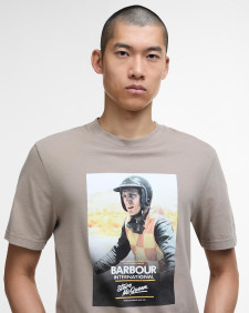 Nicholl Steve McQueen Graphic T-Shirt Timberwolf