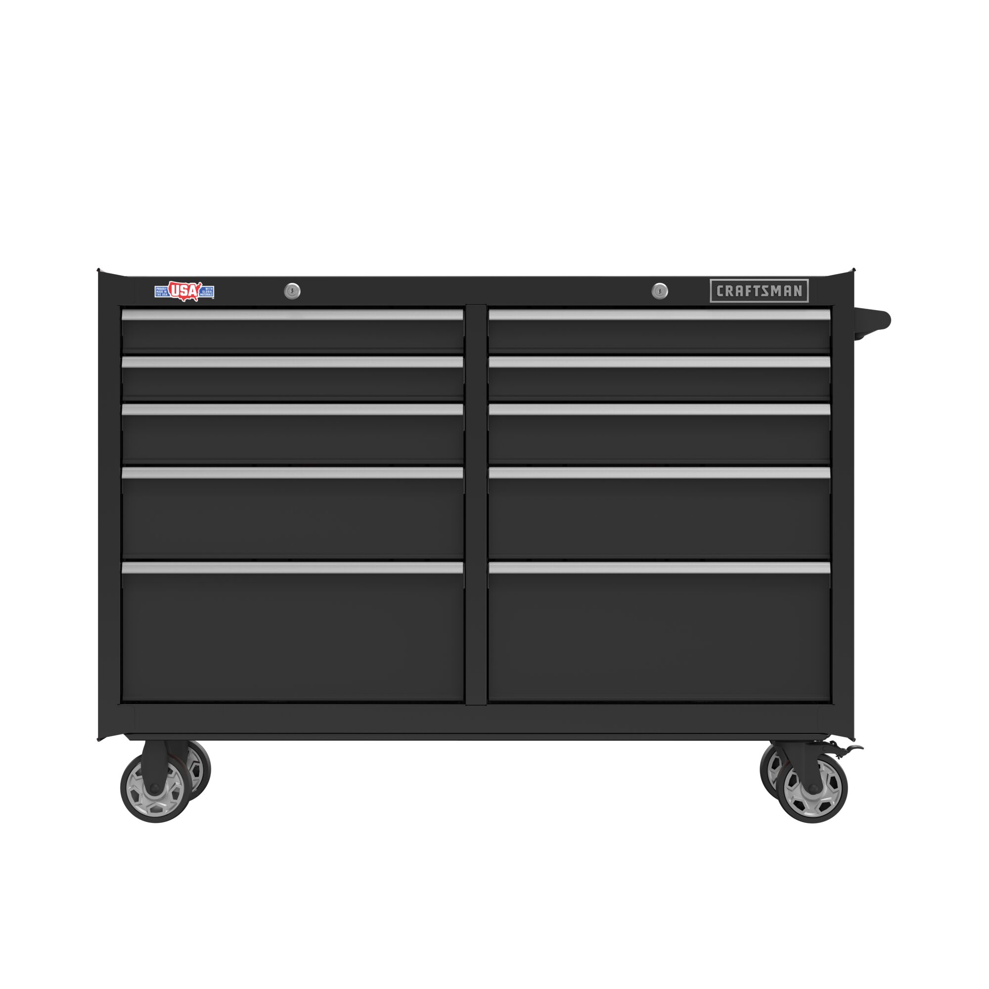 52 inch 10 drawer rolling tool cabinet.