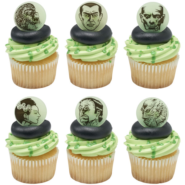 Universal Monsters Cupcake Rings