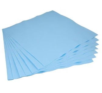 CSR Sterilization Wrap 15"x15" Light Blue 100/Box