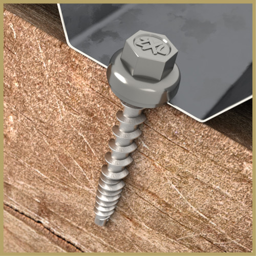 Power Pro SelfDrilling Metal Roofing Screws (ZXL Fine Thread MetaltoWood) Roofing Screws