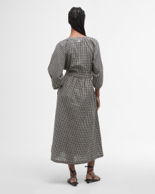 Suri Midi Dress Dark Navy/Light Sand