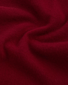 Plain Lambswool Scarf Biking Red