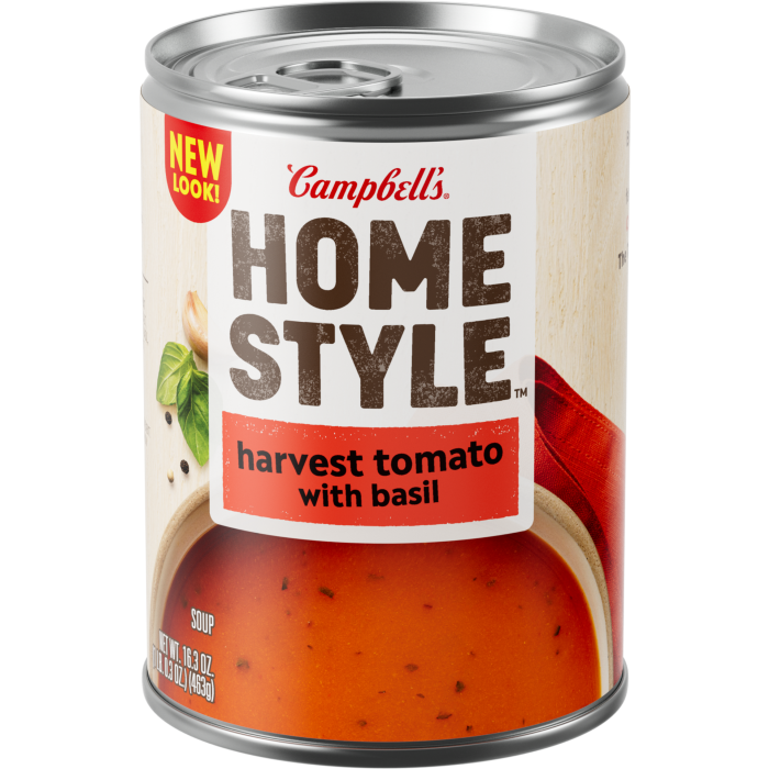 Homestyle Harvest Tomato Soup With Basil