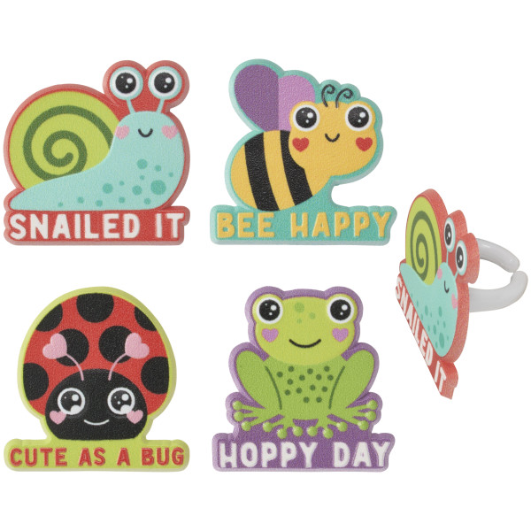 Critter Cuties Cupcake Rings