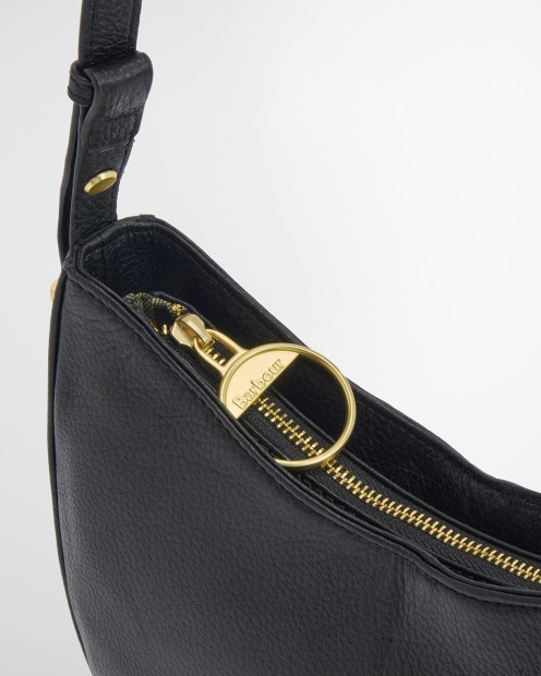 Sorrel Leather Sling Bag Black