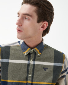 Iceloch Tailored Long-Sleeved Shirt Forest Mist