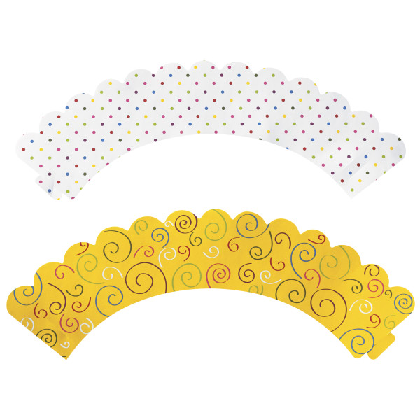 Yellow & White Reversible Treat Wraps®