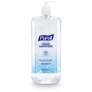 GOJO, PURELL® Advanced Hand Sanitizer Gel,  1.5 Liter Pump <em class="search-results-highlight">Bottle</em>