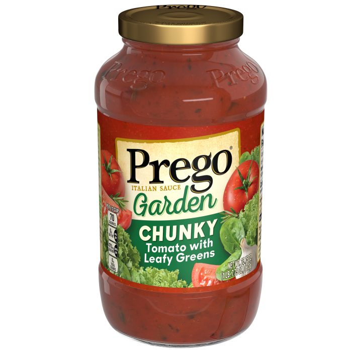Chunky Tomato with Leafy Greens Italian Sauce