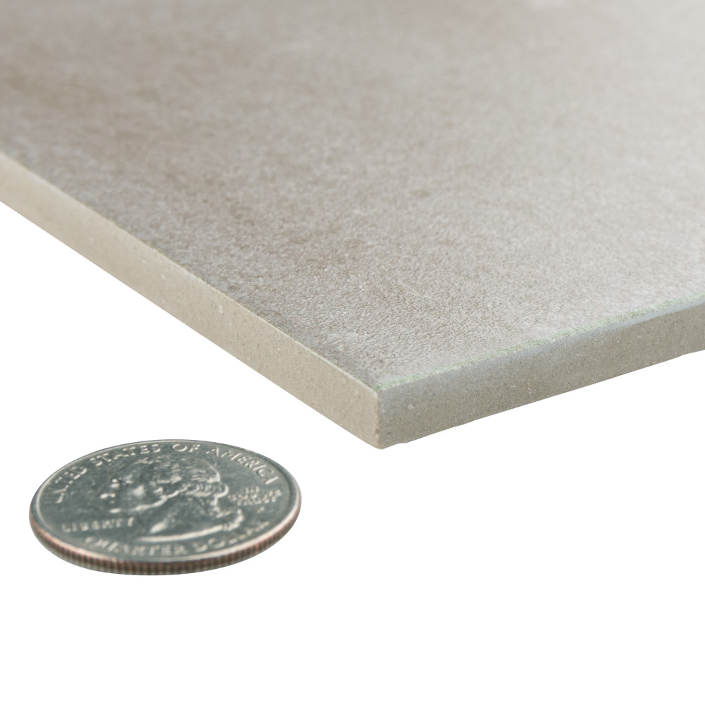 Matter Taupe 6 in. x 6 in. Porcelain Floor and Wall Tile