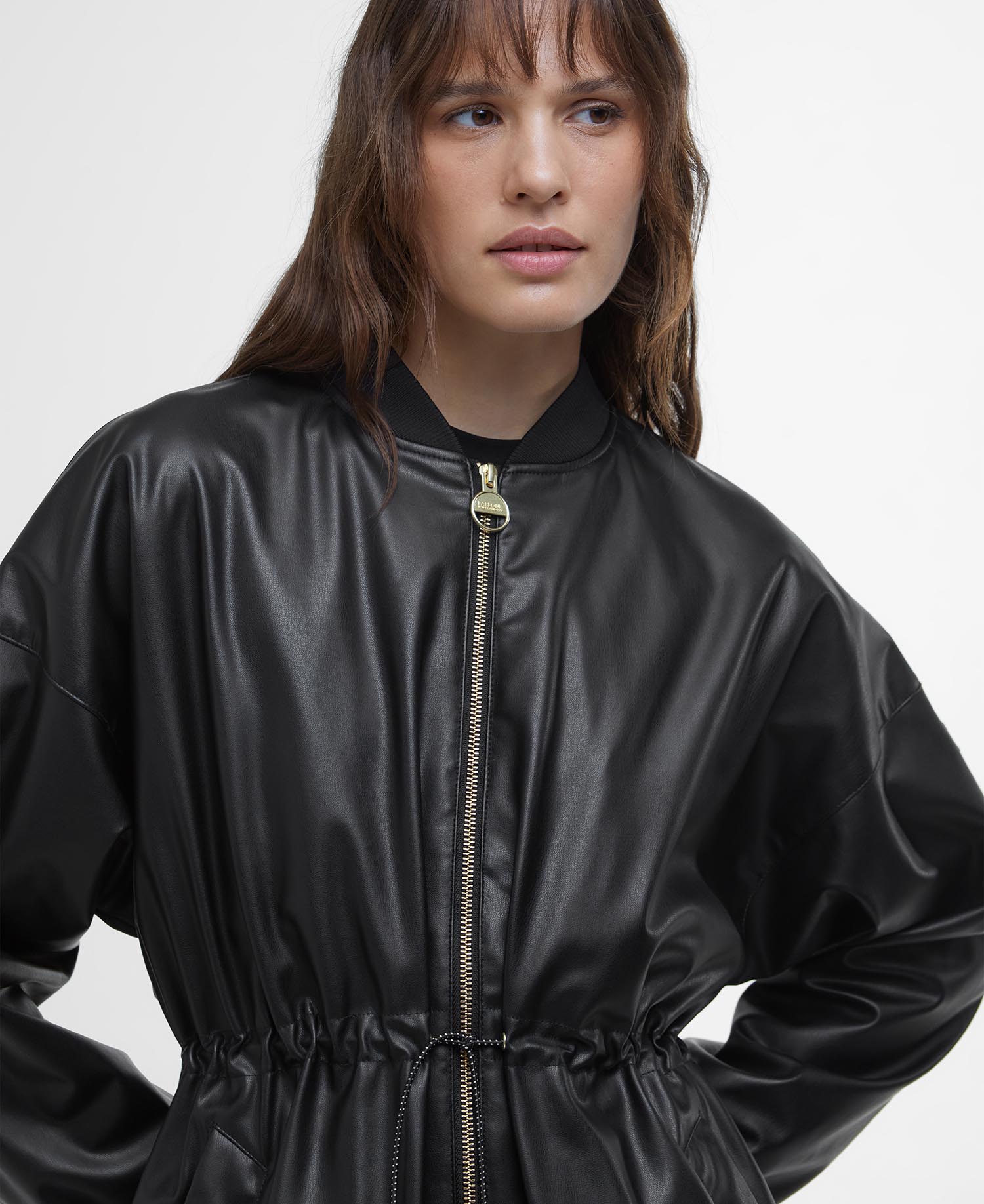 Riley Faux-Leather Casual Jacket image number 3