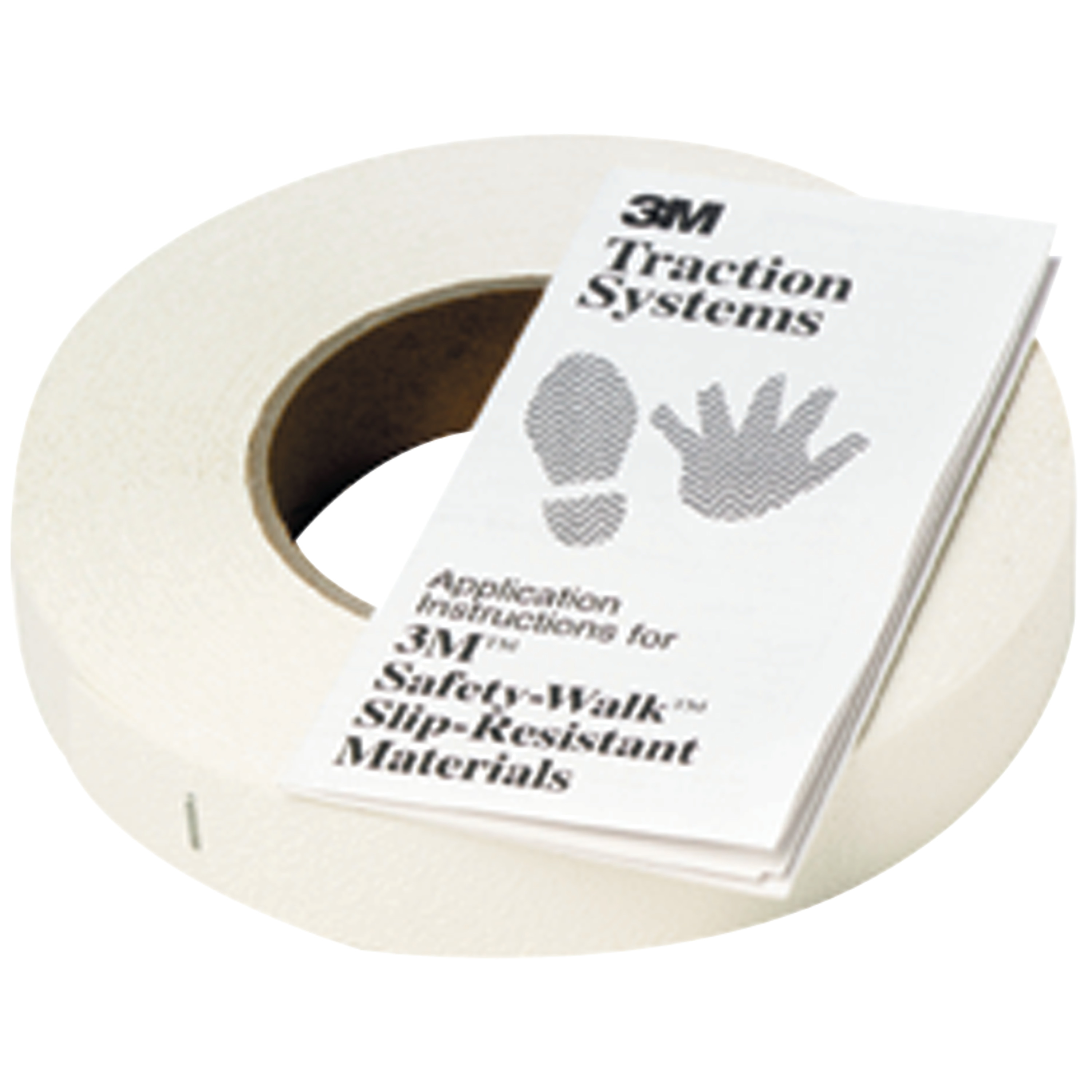 3M™ Safety-Walk™ Slip-Resistant Fine Resilient Tapes & Treads 280,
White, 12 in x 60 ft, 1 Roll/Case