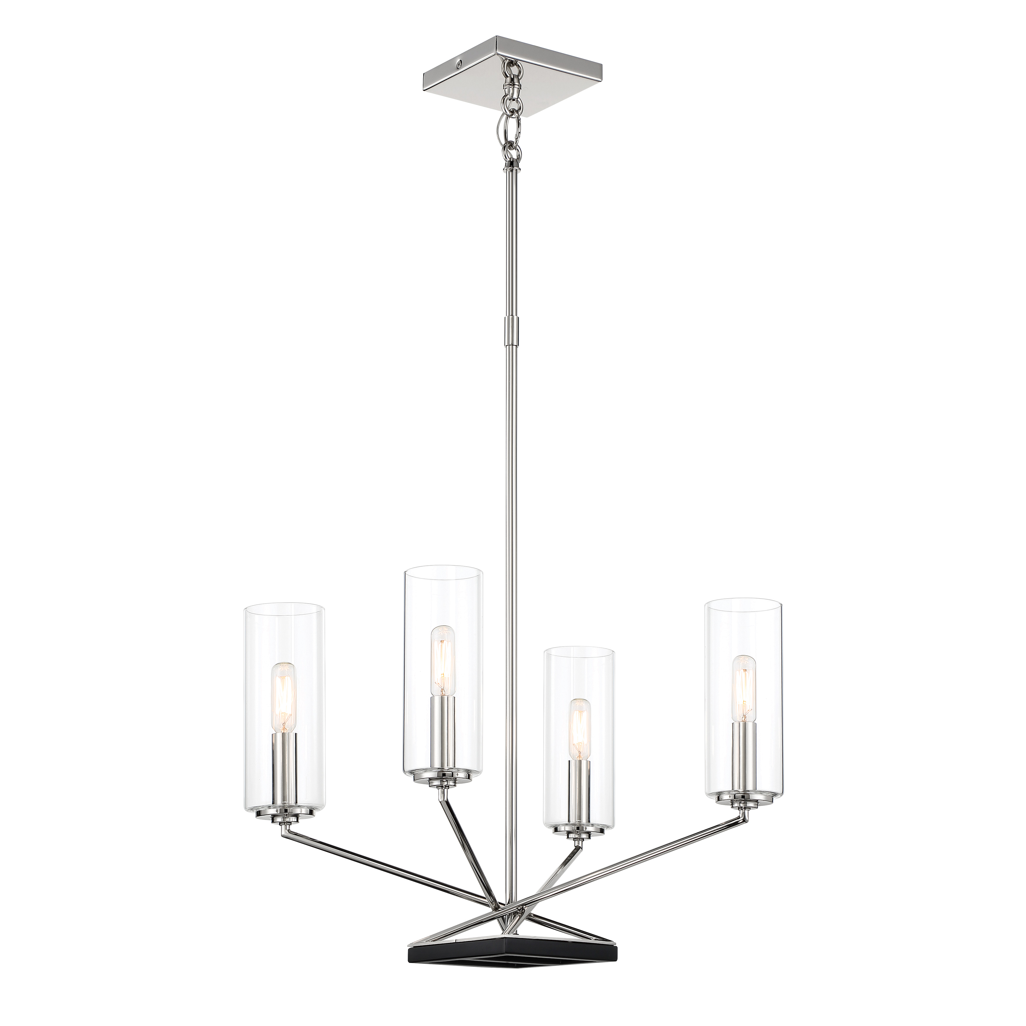 Highland Crossing - 4 Light Chandelier