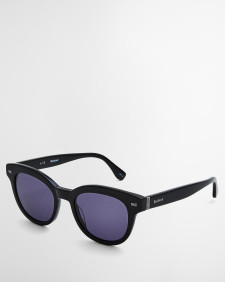 Rounded Sunglasses Classic Black