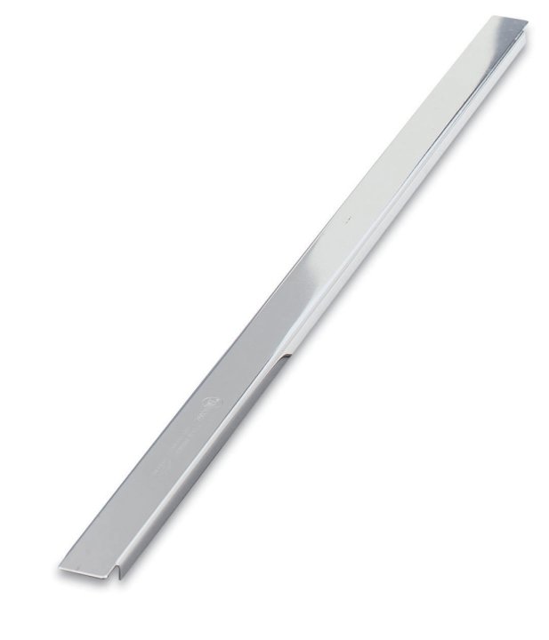 20-inch stainless steel steam table pan adaptor bar