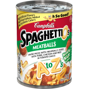 Super Mario Bros.® Shaped SpaghettiOs® with Meatballs - Campbell's Soup