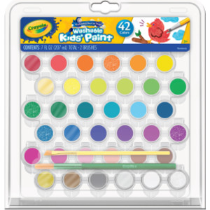 Washable Kids Paint, 42 Count