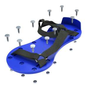 Bon Tool Company, Spiked Sandals, Blue