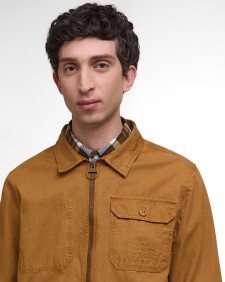 Harton Relaxed Overshirt Bronze Brown