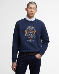 Carlisle Graphic Sweatshirt Sapphire Navy
