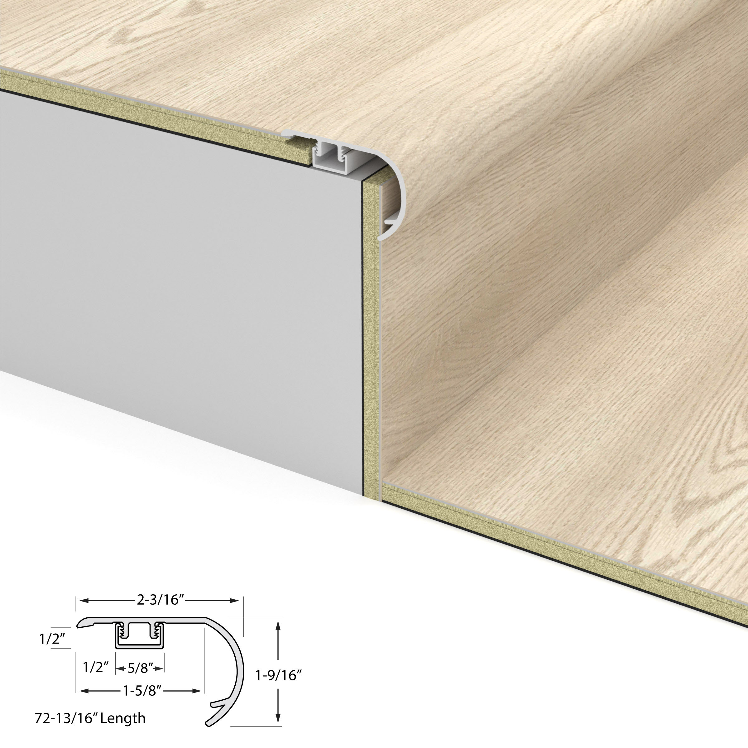Dawn Patrol  Stair Nosing Overlap view 4