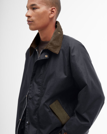 Barbour x Flower Mountain Oversized Transport Waxed Jacket