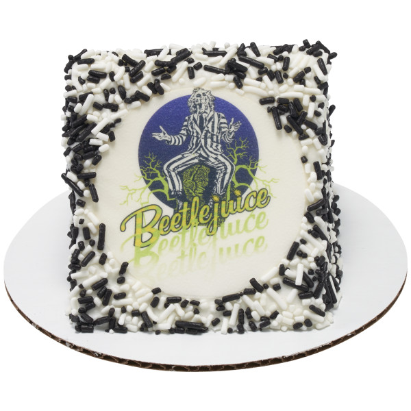 BEETLEJUICE The Ghost with the Most! PhotoCake® Edible Image®